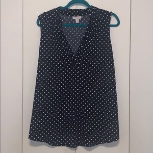 Charter club drape v-neck blouse (bundle & save)